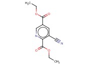 2,5-BIS(ETHOXYCARBONYL)-3-<span class='lighter'>CYANOPYRIDINE</span>