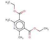 2,6-<span class='lighter'>二甲</span>基嘧啶-3,5-<span class='lighter'>二羧酸</span><span class='lighter'>二</span>乙<span class='lighter'>酯</span>
