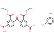 4,4'-羰基<span class='lighter'>二</span>[2-(乙<span class='lighter'>氧</span>羰基)苯甲酸],1,3-亚<span class='lighter'>苯基</span><span class='lighter'>二</span>胺盐