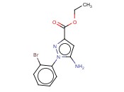 ETHYL 5-AMINO-1-(2-BROMOPHENYL)-1H-PYRAZOLE-3-CARBOXYLATE