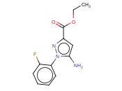 5-氨基-1-(2-<span class='lighter'>氟</span>苯基)-1H-吡唑-3-<span class='lighter'>甲酸</span><span class='lighter'>乙</span><span class='lighter'>酯</span>