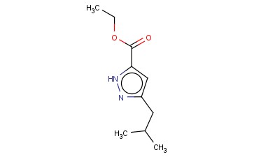 <span class='lighter'>5-ISOBUTYL-2H-PYRAZOLE-3-CARBOXYLIC</span> ACID ETHYL <span class='lighter'>ESTER</span>