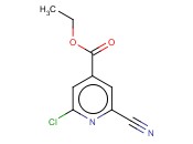 ETHYL 2-CHLORO-6-<span class='lighter'>CYANOPYRIDINE</span>-4-CARBOXYLATE