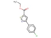 3-(4-CHLORO-PHENYL)-ISOTHIAZOLE-5-CARBOXYLIC ACID ETHYL ESTER