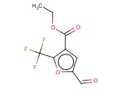 3-FUROIC ACID, 5-FORMYL-2-TRIFLUOROMETHYL, ETHYL ESTER