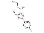 5-(4-氯苯基)-2-<span class='lighter'>甲</span><span class='lighter'>酰</span>基-3--呋喃<span class='lighter'>乙</span>酯