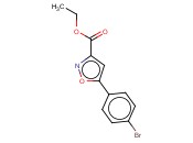 ETHYL 5-(4-BROMOPHENYL)ISOXAZOLE-3-CARBOXYLATE