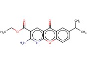 Ethyl 2-amino-7-isopropyl-5-oxo-5H-chromeno[2,3-b]pyridine-3-carboxylate