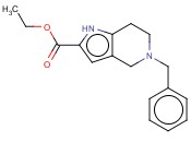 ETHYL 5-BENZYL-4,5,6,7-TETRAHYDRO-1H-PYRROLO[3,2-C]PYRIDINE-2-CARBOXYLATE