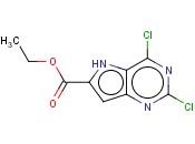 ETHYL 2,4-DICHLORO-5H-PYRROLO[3,2-D]PYRIMIDINE-6-CARBOXYLATE