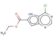 ETHYL 4-CHLORO-5H-PYRROLO[3,2-D]PYRIMIDINE-6-CARBOXYLATE