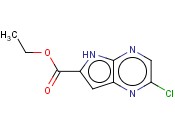 ETHYL 2-CHLORO-5H-PYRROLO[2,3-B]PYRAZINE-6-CARBOXYLATE