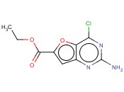 ETHYL 2-AMINO-4-CHLOROFURO[3,2-D]PYRIMIDINE-6-CARBOXYLATE