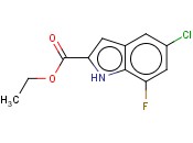 ETHYL 5-CHLORO-7-FLUORO-1H-INDOLE-2-CARBOXYLATE