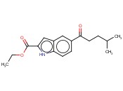 5-(4-METHYL-PENTANOYL)-1H-INDOLE-2-CARBOXYLIC ACID ETHYL ESTER