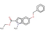ETHYL 5-(BENZYLOXY)-1-METHYL-1H-INDOLE-2-CARBOXYLATE