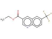ETHYL 6-TRIFLUOROMETHYL-QUINOLINE-3-CARBOTATE
