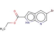 ETHYL 5-BROMO-1H-PYRROLO[2,3-B]PYRIDINE-2-CARBOXYLATE
