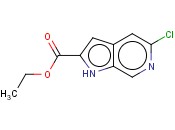 ETHYL 5-CHLORO-1H-PYRROLO[2,3-C]PYRIDINE-2-CARBOXYLATE