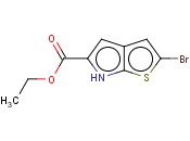 ETHYL 2-BROMO-6H-THIENO[2,3-B]PYRROLE-5-CARBOXYLATE