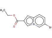 ETHYL <span class='lighter'>6-BROMOINDOLIZINE-2-CARBOXYLATE</span>
