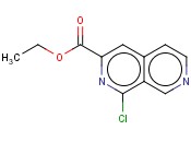 ETHYL 1-CHLORO-2,7-<span class='lighter'>NAPHTHYRIDINE</span>-3-CARBOXYLATE