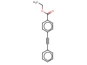 4-(苯乙炔基)<span class='lighter'>苯甲酸</span><span class='lighter'>乙</span><span class='lighter'>酯</span>
