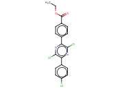4-[3,6-DICHLORO-5-(4-CHLORO-PHENYL)-PYRAZIN-2-YL]-BENZOIC ACID ETHYL ESTER