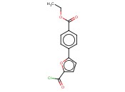 4-(5-氯羰基-2-呋喃基)<span class='lighter'>苯甲酸</span><span class='lighter'>乙</span><span class='lighter'>酯</span>