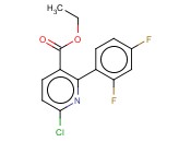 ETHYL 2-(2,4-DIFLUOROPHENYL)-6-CHLORONICOTINATE