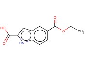 5-(<span class='lighter'>ETHOXYCARBONYL</span>)-1H-INDOLE-2-CARBOXYLIC ACID