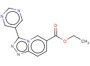 Ethyl 3-pyrimidin-5-yl[1,2,4]triazolo[4,3-a]-pyridine-6-carboxylate
