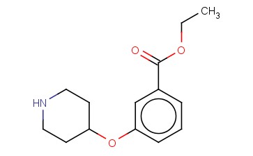 3-(PIPERIDIN-4-YLOXY)-BENZOIC ACID ETHYL ESTER