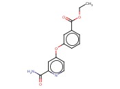 ETHYL 3-(2-CARBAMOYLPYRIDIN-4-YLOXY)BENZOATE