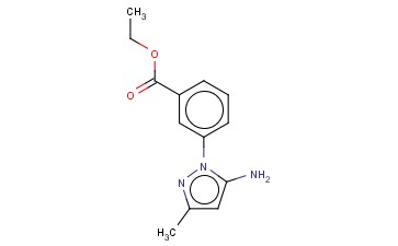 3-(5-氨基-3-甲基-1H-吡唑-1-基)苯甲酸乙酯