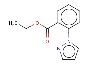 2-(1-吡唑基)<span class='lighter'>苯甲酸</span><span class='lighter'>乙</span><span class='lighter'>酯</span>