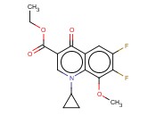 1-环丙基-6,7-二氟-1,4-二氢-8-甲氧基-4-氧代-3-喹啉羧酸乙酯