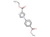 ETHYL 1-(4-(METHOXYCARBONYL)PHENYL)IMIDAZOLE-4-CARBOXYLATE
