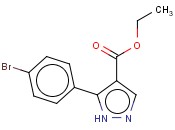 ETHYL 5-(4-BROMOPHENYL)-1H-PYRAZOLE-4-CARBOXYLATE