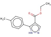 ETHYL 5-(4-METHYLPHENYL)-1H-PYRAZOLE-4-CARBOXYLATE