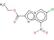 8-NITRO-6-CHLORO-IMIDAZO[1,2-A]PYRIDINE-2-CARBOXYLIC ACID ETHYL ESTER