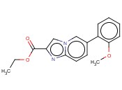 6-(2-METHOXY-PHENYL)-IMIDAZO[1,2-A]PYRIDINE-2-CARBOXYLIC ACID ETHYL ESTER