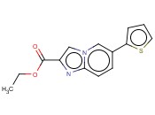 6-THIOPHEN-2-YL-IMIDAZO[1,2-A]PYRIDINE-2-CARBOXYLIC ACID ETHYL ESTER