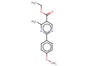 2-(4-METHOXYPHENYL)-4-METHYL-5-PYRIMIDINECARBOXYLIC ACID ETHYL ESTER