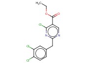 ETHYL 4-CHLORO-2-[(3,4-DICHLOROPHENYL)METHYL]PYRIMIDINE-5-CARBOXYLATE