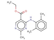 ETHYL 4-(2,6-DIMETHYLANILINO)-2-METHYLPYRIMIDINE-5-CARBOXYLATE