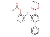 ETHYL 4-[(3-ACETYLOXYPYRIDIN-2-YL)AMINO]-2-PHENYLPYRIMIDINE-5-CARBOXYLATE