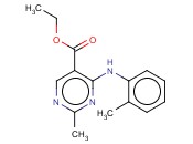 ETHYL 2-METHYL-4-(2-METHYLANILINO)PYRIMIDINE-5-CARBOXYLATE