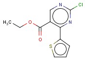 ETHYL 2-CHLORO-4-THIOPHEN-2-YLPYRIMIDINE-5-CARBOXYLATE