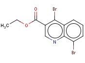 4,8-二<span class='lighter'>溴</span>喹啉-3-羧酸<span class='lighter'>乙</span><span class='lighter'>酯</span>